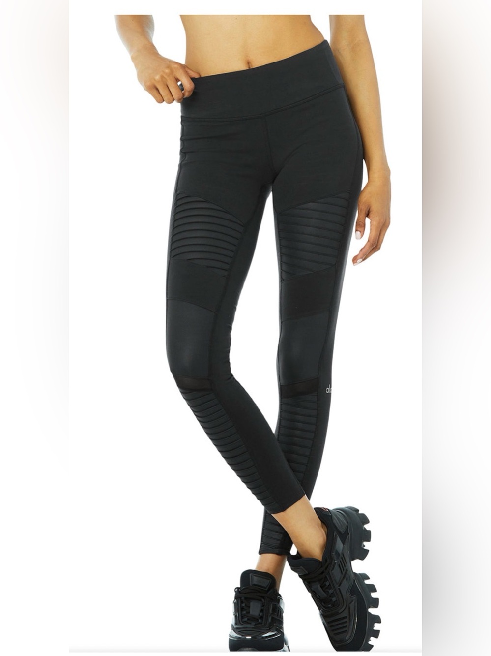 ALO Yoga Black  Moto Leggings